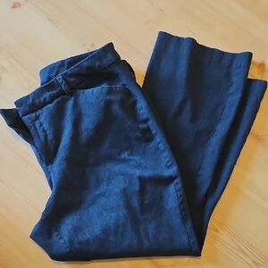 Old Navy High-Rise Pixie Pants in Dark Gray